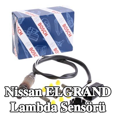 BOSCH Lambda sensörü — 2002 Nissan Elgrand