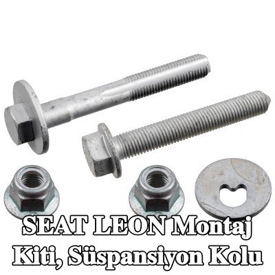 FEBI BILSTEIN Montaj kiti, süspansiyon kolu Arka Aks Sol, Arka Aks Sağ — SEAT Leon