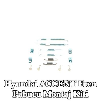 BOSCH Yaylı fren pabucu montaj kiti — 2008 Hyundai Accent