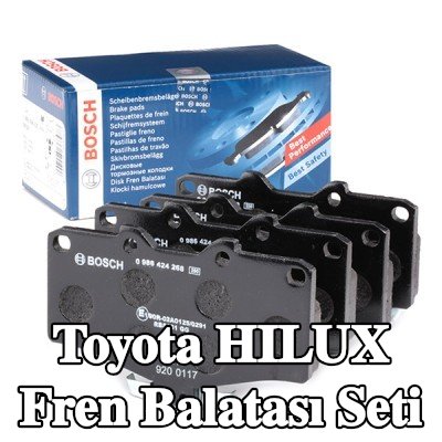BOSCH Fren balatası seti 15mm — Toyota Hilux
