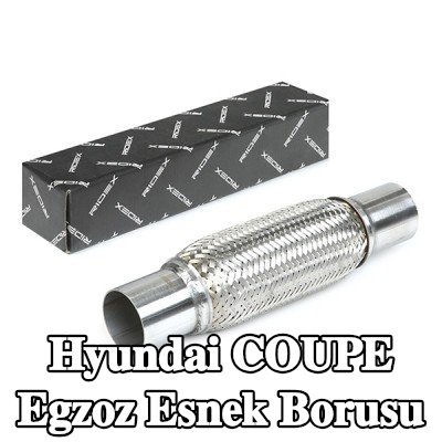 RIDEX Boru soketli egzoz esnek borusu — Hyundai Coupe