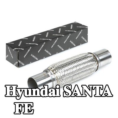 RIDEX أنبوب عادم مرن مع مقبس أنبوب — Hyundai Santa Fe