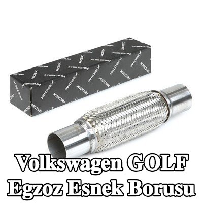 RIDEX Boru soketli egzoz esnek borusu — 2012 Volkswagen Golf