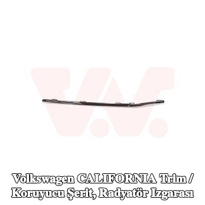 VAN WEZEL Trim / koruyucu şerit, radyatör ızgarası Sağ Ön — Volkswagen California
