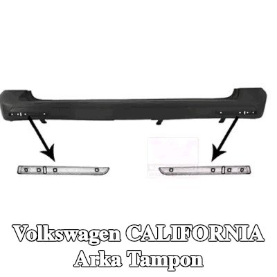 VAN WEZEL Arka tampon Arka — 2012 Volkswagen California