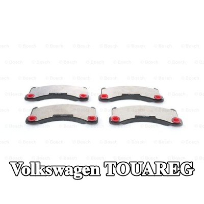 BOSCH مجموعة وسادات الفرامل 16, 1mm, مع لوحة مانعة للصرير — 2012 Volkswagen Touareg