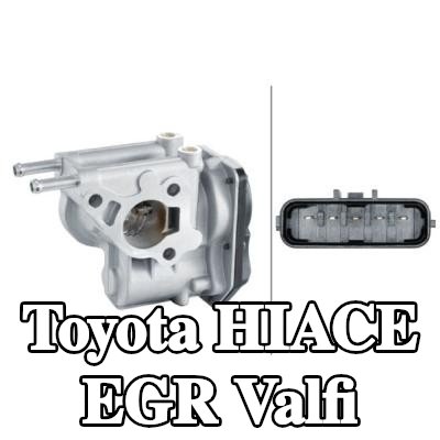 HELLA Contalı/sızdırmazlık elemanlı EGR valfi — Toyota Hiace