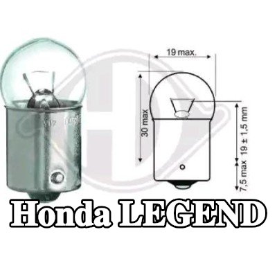 DIEDERICHS لمبة, إضاءة داخلية طويلة العمر — 1990 Honda Legend