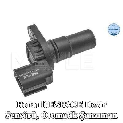 MEYLE Devir sensörü, otomatik şanzıman — Renault Espace