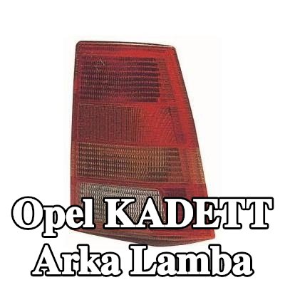 ABAKUS Arka lamba Sol, ampul içermez, ampul yuvası olmadan — 1990 Opel Kadett