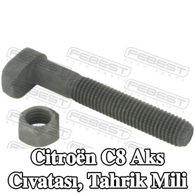 FEBEST Aks cıvatası, tahrik mili — Citroën C8
