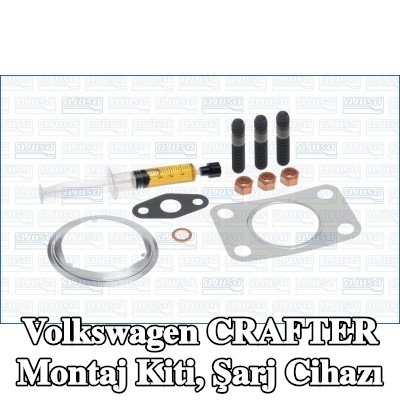 AJUSA Montaj Kiti, conta/sızdırmazlık elemanları ile şarj cihazı — 2008 Volkswagen Crafter