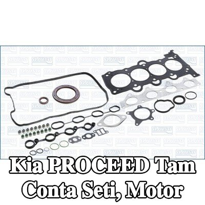 AJUSA Tam Conta Seti, silindir kapağı contalı motor, valf gövdesi contalı, MULTILAYER STEEL — 2013 Kia Proceed