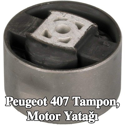 GATES Tampon, motor montajı Arka — Peugeot 407