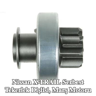 AS-PL Serbest Tekerlek Dişlisi, marş motoru — Nissan X-trail