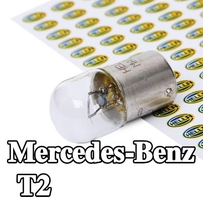 HELLA مصباح لوحة الأرقام — Mercedes-Benz T2