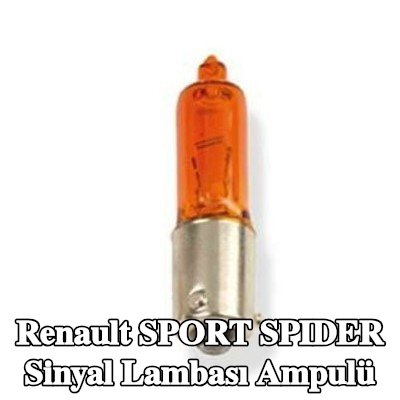 VICMA Sinyal lambası ampulü H21W, 12V — Renault Sport Spider