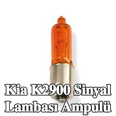 VICMA Sinyal lambası ampulü H21W, 12V — Kia K2900