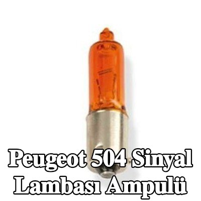 VICMA Sinyal lambası ampulü H21W, 12V — Peugeot 504