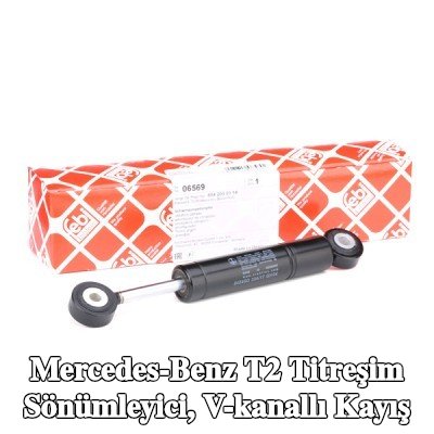 FEBI BILSTEIN Titreşim Sönümleyici, V-kanallı kayış — Mercedes-Benz T2