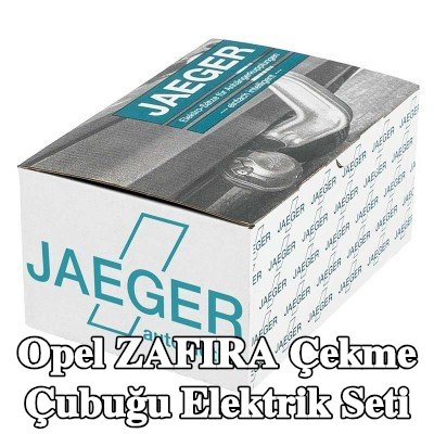 JAEGER Elektrikli çekme çubuğu kiti Premium — Opel Zafira