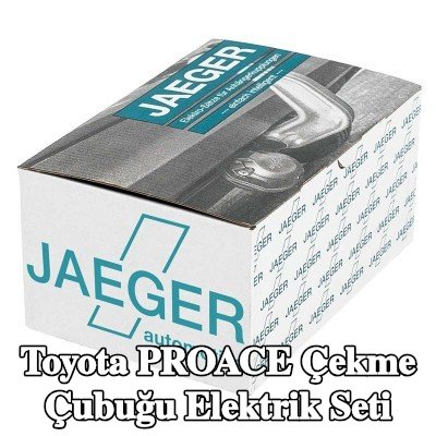 JAEGER Elektrikli çekme çubuğu kiti Premium — Toyota Proace