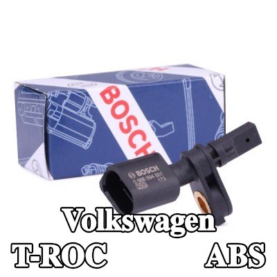 BOSCH مستشعر ABS للمحور الأمامي الأيمن, يمين, بدون كابل — Volkswagen T-roc