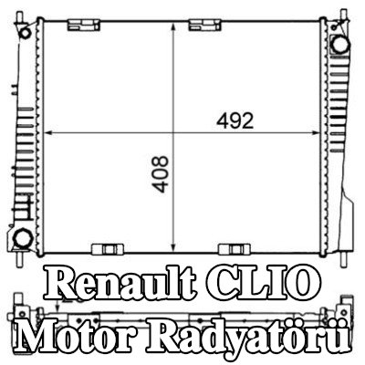 MAHLE Motor radyatörü — 2012 Renault Clio