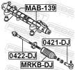 FEBEST Montaj, direksiyon dişlisi — Mitsubishi Eclipse (2)