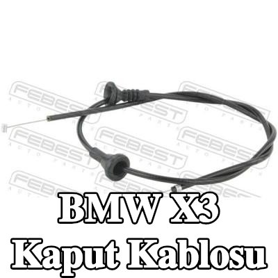 FEBEST Kaput kablosu — 2003 BMW X3