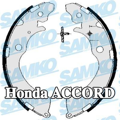 SAMKO مجموعة أحذية الفرامل — 1997 Honda Accord