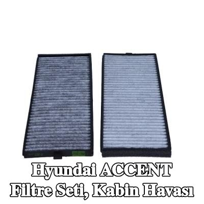 MAXGEAR Filtre seti, kabin havası — Hyundai Accent