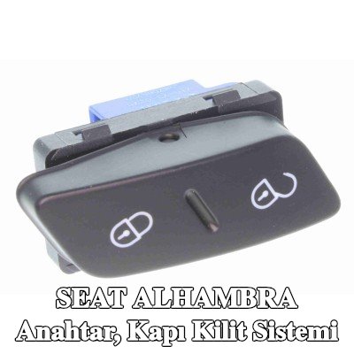 VEMO Anahtar, kapı kilit sistemi Orijinal VEMO Kalitesi — SEAT Alhambra