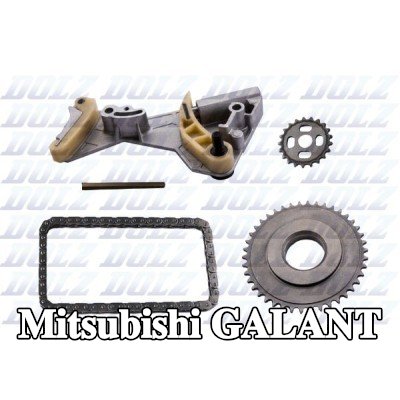 DOLZ طقم سلسلة مضخة الزيت مع التروس — Mitsubishi Galant