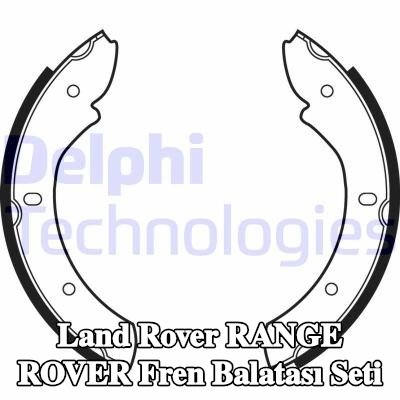 DELPHI Fren Balatası Seti — 1990 Land Rover Range Rover