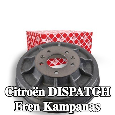 FEBI BILSTEIN Arka aks fren kampanası — Citroën Dispatch