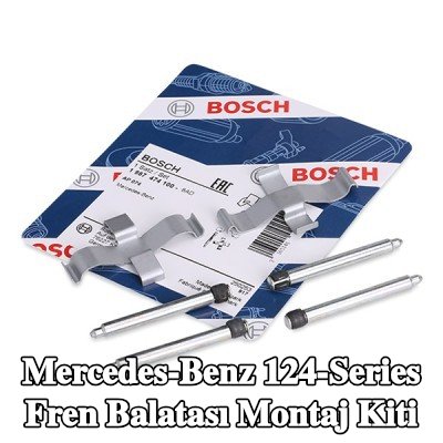 BOSCH Fren balatası montaj kiti — Mercedes-Benz 124-Series
