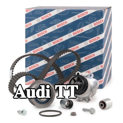 BOSCH مجموعة مضخة المياه وحزام التوقيت عدد الأسنان: 148, Width: 23mm — 2007 Audi Tt