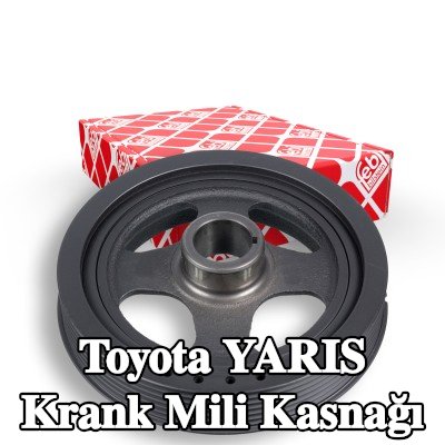 FEBI BILSTEIN Krank mili için krank mili kasnağı — 2010 Toyota Yaris