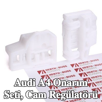HERTH+BUSS ELPARTS Onarım Seti, cam regülatörü Sol — 2000 Audi A4
