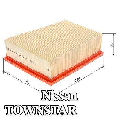BOSCH مرشح الهواء — Nissan Townstar