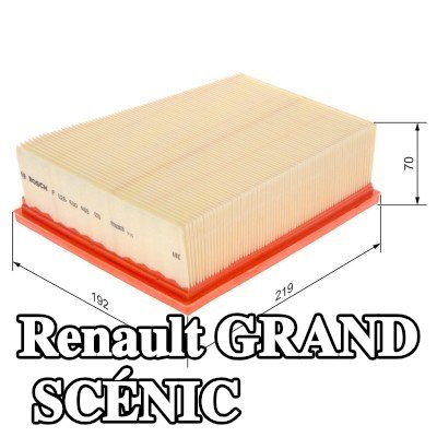 BOSCH مرشح الهواء — Renault Grand Scénic