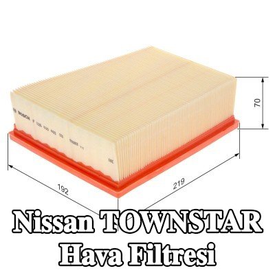 BOSCH Hava filtresi — Nissan Townstar
