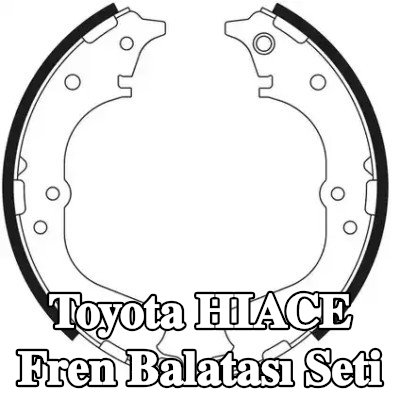 BOSCH Fren Balatası Seti — Toyota Hiace
