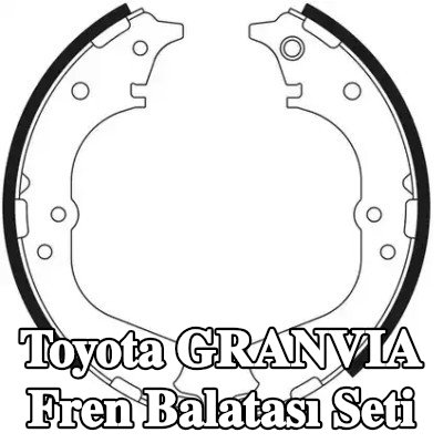 BOSCH Fren Balatası Seti — Toyota Granvia