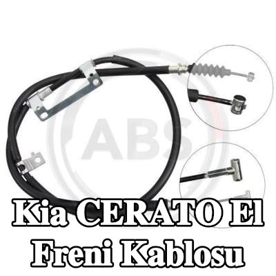 A.B.S. El freni kablosu 1670mm — 2002 Kia Cerato