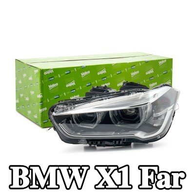 VALEO Far ORİJİNAL PARÇA, Sol, far seviyeleme motorlu — 2016 BMW X1