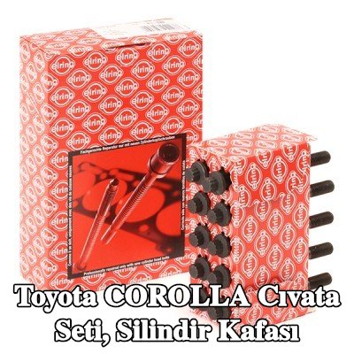 ELRING Cıvata seti, silindir kafası — 1997 Toyota Corolla