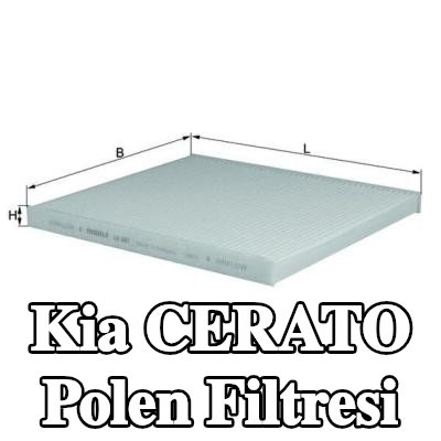 MAHLE Polen filtresi Partikül Filtresi — 2002 Kia Cerato