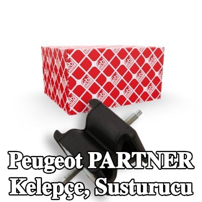 FEBI BILSTEIN Kelepçe, susturucu — Peugeot Partner